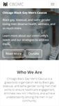 Mobile Screenshot of chiblackgaycaucus.org